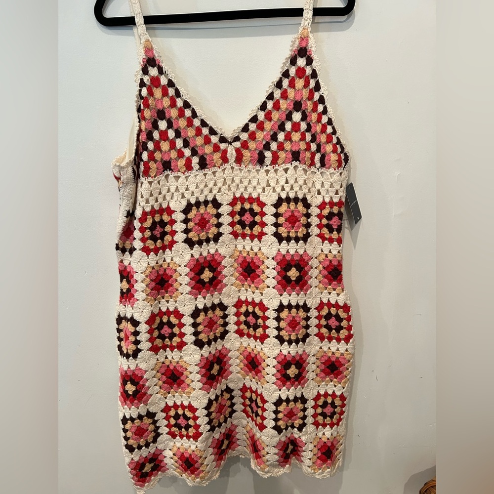 NWT Lucky Brand crochet mini